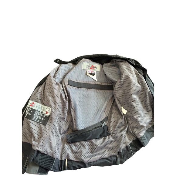 Joe Rocket Motorcycle Jacket Biker Leather Women's Black Padded Mesh Small - Picture 10 of 16